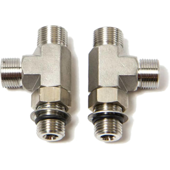 Tés 3/8 x 3/8 x ORB (x2) HF6006 PIECESBATEAUX.COM