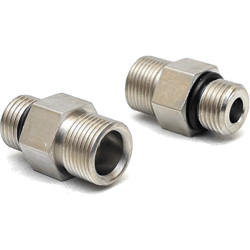 Straight 3/8 ORB connectors (x2) HF6009 PIECESBATEAUX.COM