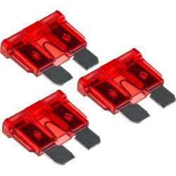 Fusibles enchufables ATO / ATC 10 A Rojo (lote de 3) 000374--EURO PIECESBATEAUX.COM