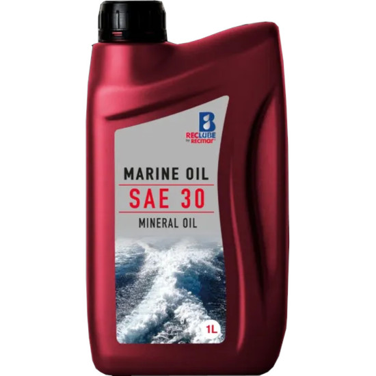 Mineralöl SAE30 für Dieselmotoren, Wendegetriebe und Getriebe (1L) RECSAE30 PIECESBATEAUX.COM