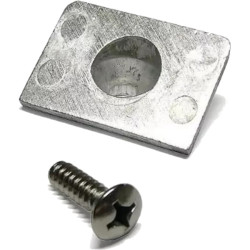 Anodo Piastra Alluminio MERCURY 6 a 15Cv 42121Q02 PIECESBATEAUX.COM