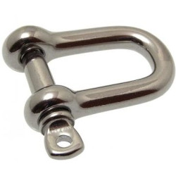 Eslabón recto de acero inoxidable de 6 mm 5215 PIECESBATEAUX.COM