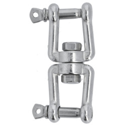 Girella inox Ø10 con 2 grilli 005292--20250171 PIECESBATEAUX.COM
