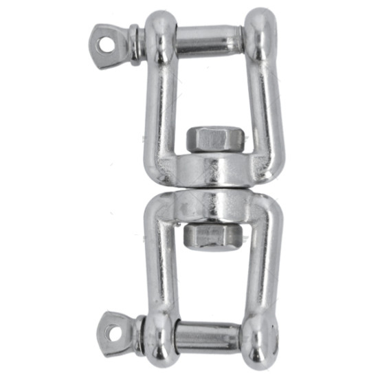 Girella inox Ø10 con 2 grilli 005292--20250171 PIECESBATEAUX.COM