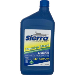 Olio 4 Tempi 10W30 Minerale SIERRA (0,95 L) 18-9420-2 PIECESBATEAUX.COM