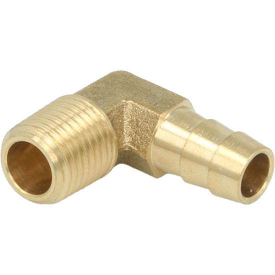 Raccordo a gomito 90° 1/4 NPT x tubo diametro 10 mm 18-8067 PIECESBATEAUX.COM