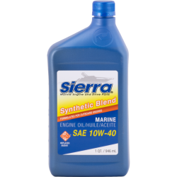 Olio 4-Tempi 10W40 Semi Sintesi SIERRA (0,95 L) 18-9551-2 PIECESBATEAUX.COM