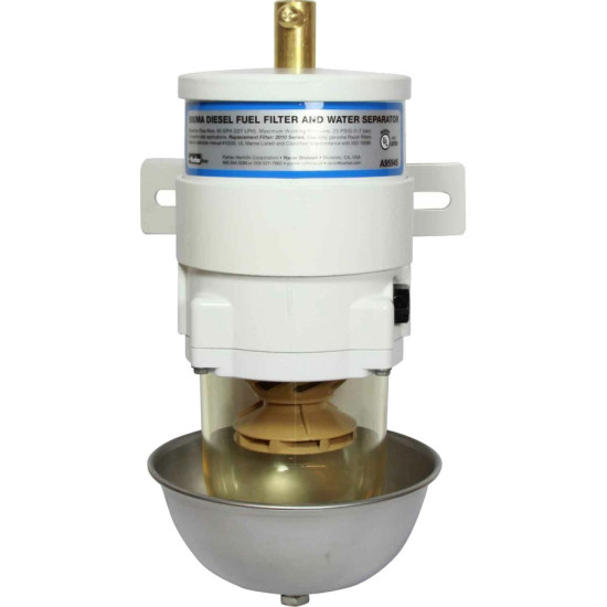 Décanteur MERCRUISER et VOLVO Diesel RACOR 500MA 850481 PIECESBATEAUX.COM