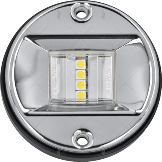 Weißes Hecklicht 135° LED Edelstahl ø76mm 43250786 PIECESBATEAUX.COM
