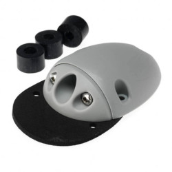 Passacavo ovale uscita laterale SE5 Grigio 9 mm 192083--VDM PIECESBATEAUX.COM