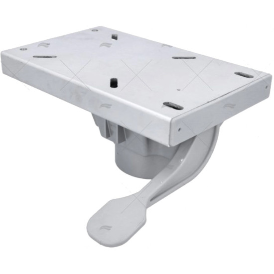Supporto per sedile girevole 254x127 tubo 73 mm con guida 90700290 PIECESBATEAUX.COM