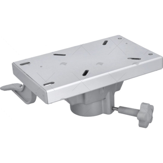 Drehsitzhalter 254x127 Rohr 60mm mit Gleitführung 90700291 PIECESBATEAUX.COM