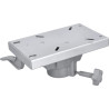 Supporto per sedile girevole 254x127 tubo 60 mm con guida 90700291 PIECESBATEAUX.COM