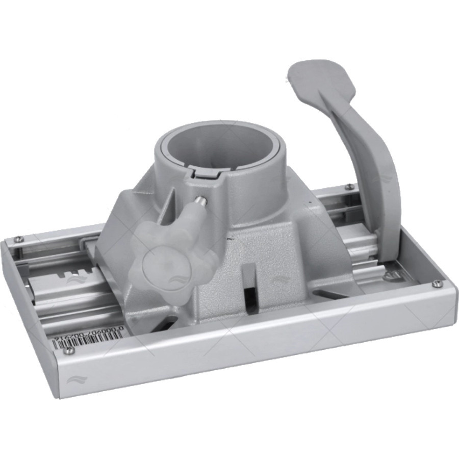 Support de Siège Rotatif 254x127 tube 60mm avec glissière 90700291 PIECESBATEAUX.COM