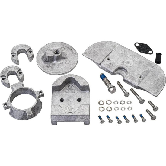 Kit Anodes Aluminium MERCRUISER pour Embase ALPHA One Gen II 888756Q03--888756K01 PIECESBATEAUX.COM