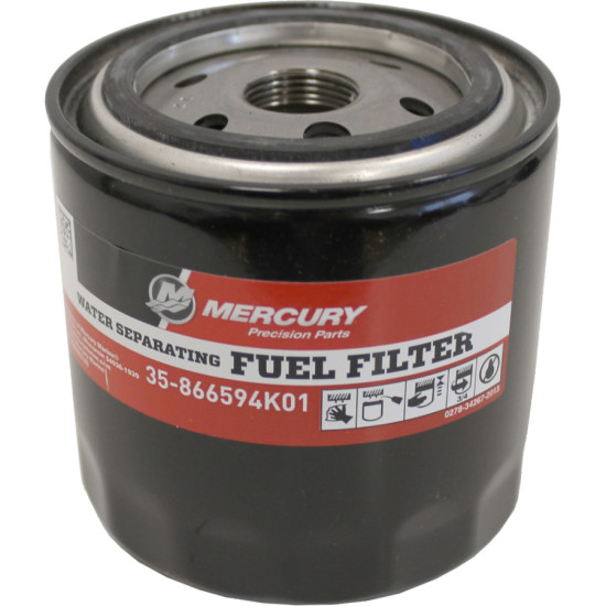 Filtro benzina MERCRUISER 3.0L MPI e 1.6L VAZER 100 866594Q01 PIECESBATEAUX.COM