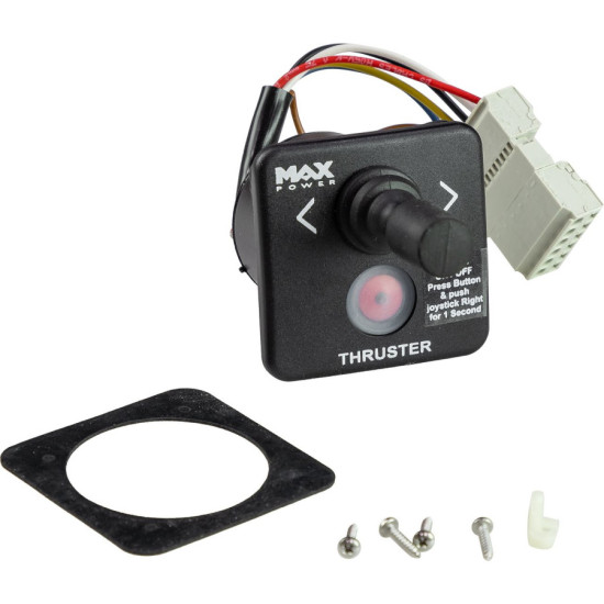 Bedienfeld für Bugstrahlruder MAX POWER mit Joystick-Schalter MP-318202 PIECESBATEAUX.COM