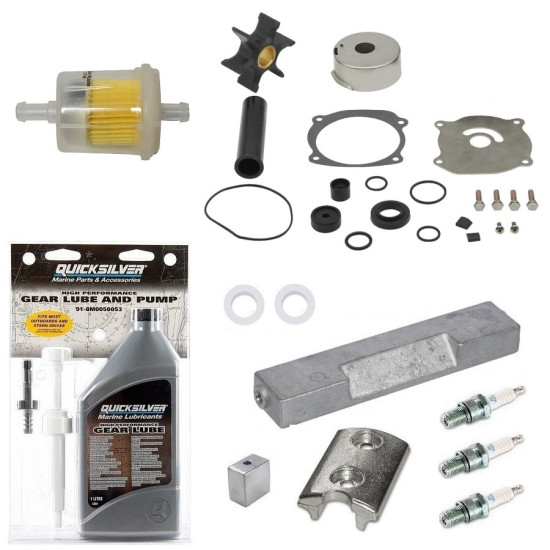 Revisión kit EVINRUDE E-TEC 75 y 90 CV 1.3L 3 cilindros ETEC-75-90 PIECESBATEAUX.COM
