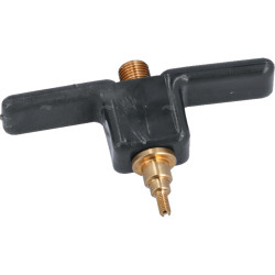 Conexión de inflado para defensas con válvula de latón TALAMEX y MAJONI 87250467--PB350003 PIECESBATEAUX.COM