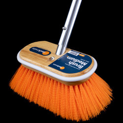 Cepillo de lavado de puente mediano naranja DM130 PIECESBATEAUX.COM