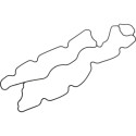 Guarnizione circuito di raffreddamento HONDA BF75 a BF100 19371-ZY9-000 PIECESBATEAUX.COM