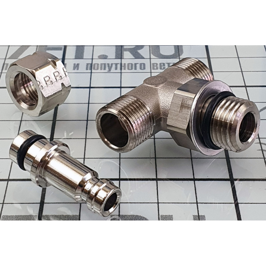 Raccord vérin de direction hydraulique Ultraflex 8M0041173 PIECESBATEAUX.COM
