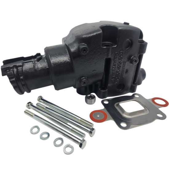 Codo escape MERCRUISER 7° 4,3L a 6,2L Junta seca MAR309 PIECESBATEAUX.COM