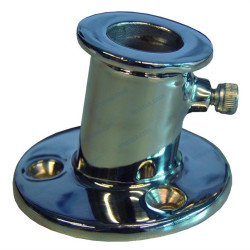 Soporte de asta de acero inoxidable de 25 mm de diámetro 20250608 PIECESBATEAUX.COM