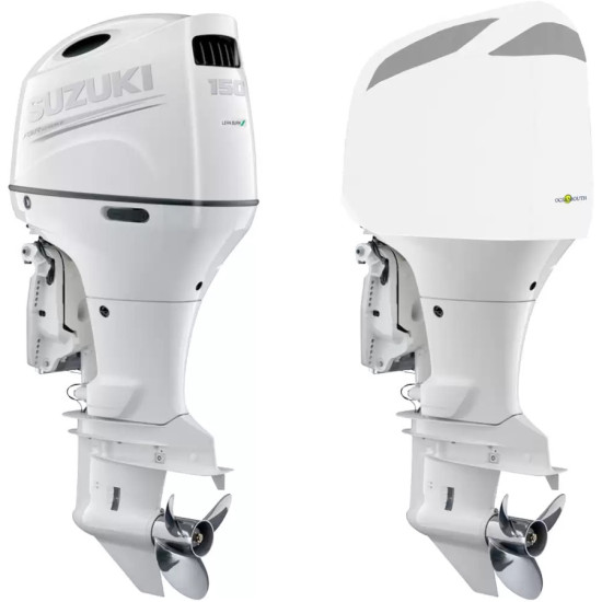 Copertura motore ventilata SUZUKI DF150AP, DF175AP, DF200AP bianco S06-VW PIECESBATEAUX.COM