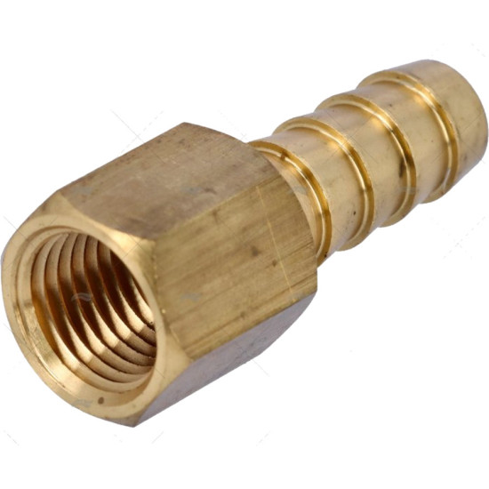 Raccordo scanalato in ottone con filettatura femmina da 1/4 NPT per tubo con diametro di 10 mm 43250862 PIECESBATEAUX.COM