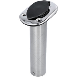 Porta canne da pesca 75° da incasso in acciaio inox 40251425 PIECESBATEAUX.COM