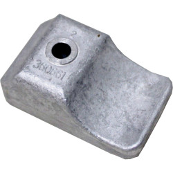 Anodo piastrina piede EVINRUDE G2 K115, K140, K150 360661 PIECESBATEAUX.COM
