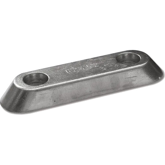 Ánodo de zinc 250x65x30mm ANO1902 PIECESBATEAUX.COM