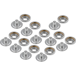 Kit de botones a presión hembra de acero inoxidable (10 unidades) 28000268--IMN PIECESBATEAUX.COM