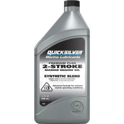 Olio fuoribordo 2-Tempi QUICKSILVER Premium Plus TC-W3 (1L) 8M0230930 PIECESBATEAUX.COM