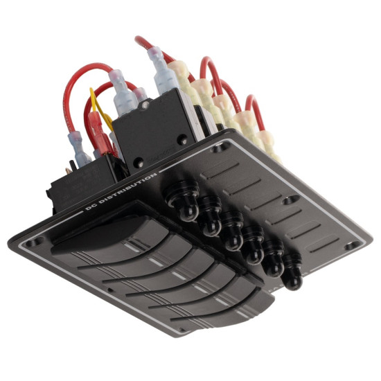 Cuadro eléctrico estanco Contura 6 secciones BS8373--300334 PIECESBATEAUX.COM
