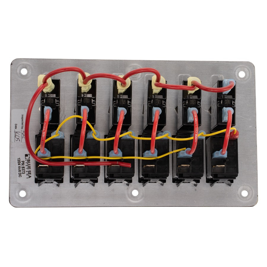 Cuadro eléctrico estanco Contura 6 secciones BS8373--300334 PIECESBATEAUX.COM