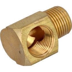Conexión acodada de 90° 3/8 NPT macho hembra 43250751 PIECESBATEAUX.COM