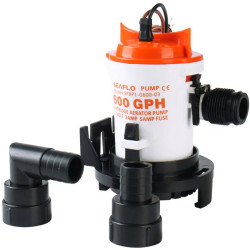 Pompa di sentina SEAFLO 2200 L/h BP1G60003 PIECESBATEAUX.COM