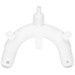 Raccordo anti-sifone 19 mm (3/4") bianco TRU90319--VDM PIECESBATEAUX.COM
