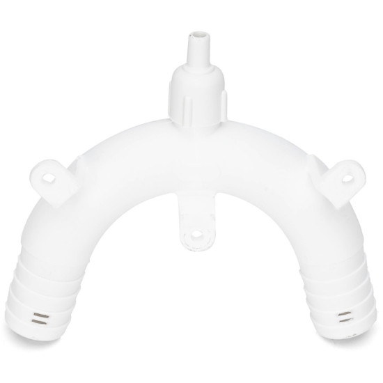 Anti-Siphon-Winkelstück 25 mm (1") weiß TRU90321--VDM PIECESBATEAUX.COM
