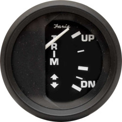 Indicatore di assetto MERCRUISER VOLVO 52 mm Nero 51250869 PIECESBATEAUX.COM