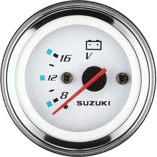 Voltmètre SUZUKI blanc 2 pouces 34600-93J13 PIECESBATEAUX.COM