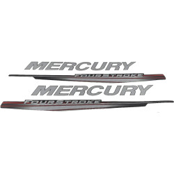 Stickers capot MERCURY 40, 50 et 60cv EFI 8M0156747 PIECESBATEAUX.COM