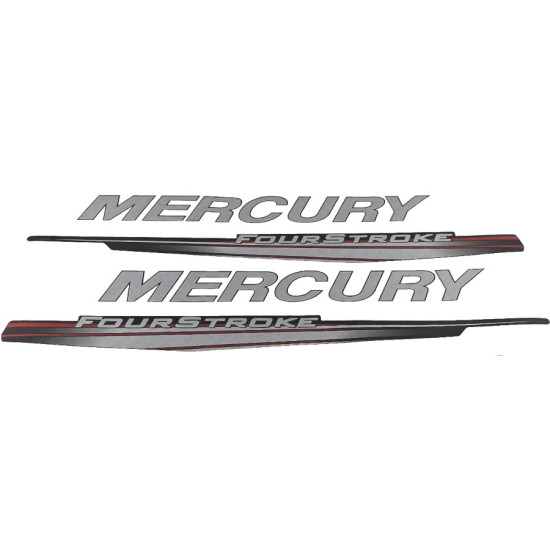 Stickers capot MERCURY 40, 50 et 60cv EFI 8M0156747 PIECESBATEAUX.COM
