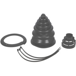 Passaggio a soffietto diametro 115 mm nero diviso GS41158 PIECESBATEAUX.COM