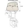 Copertura motore fuoribordo da 135 a 250 CV OCEMA0746 PIECESBATEAUX.COM