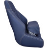 Asiento de piloto de lujo con refuerzo azul 90700461 PIECESBATEAUX.COM