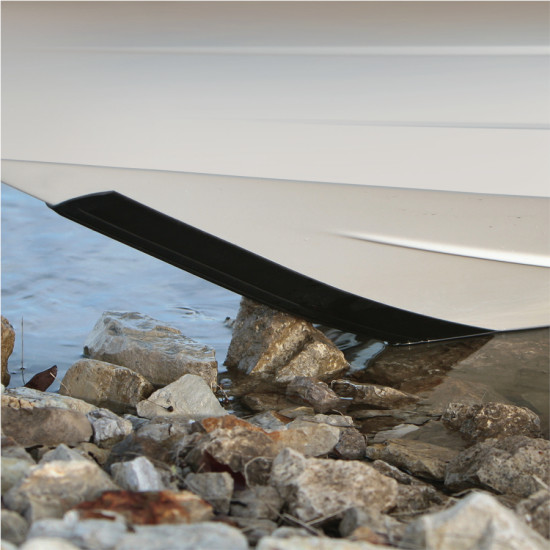 Nastro protettivo per prua Nero 1m83 KG20206 PIECESBATEAUX.COM