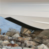 Nastro protettivo per prua Nero 1m83 KG20206 PIECESBATEAUX.COM